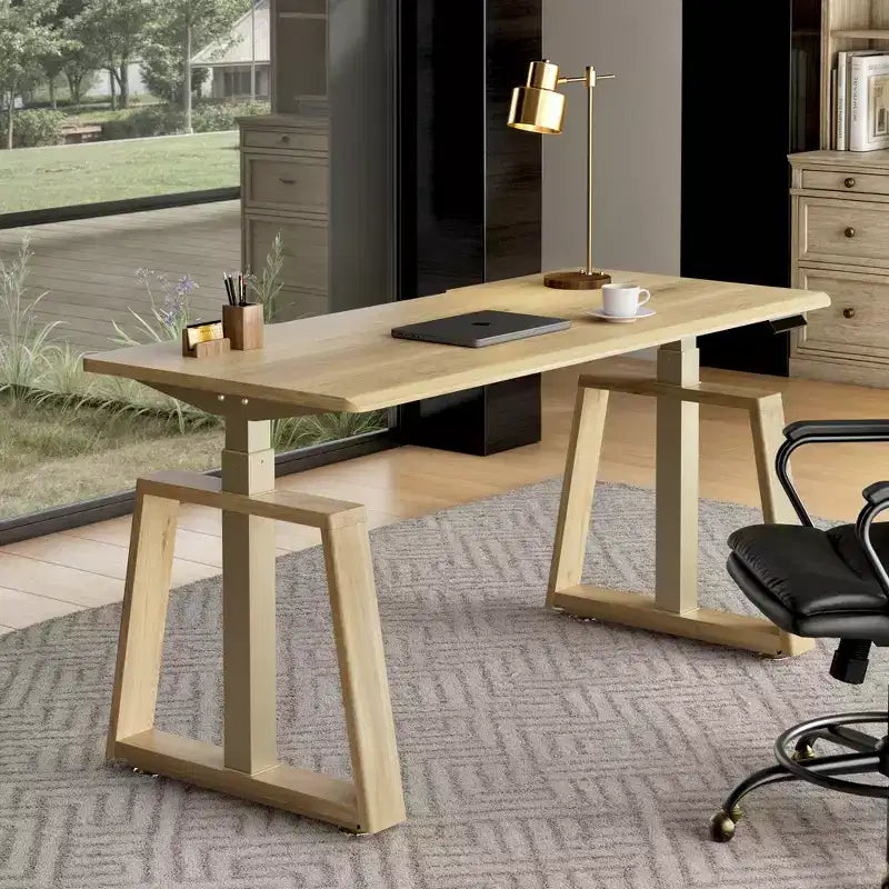 Bureau assis-debout réglable en hauteur (160x74cm)