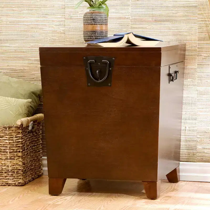 Table d'appoint Pyramid Trunk - Marron -