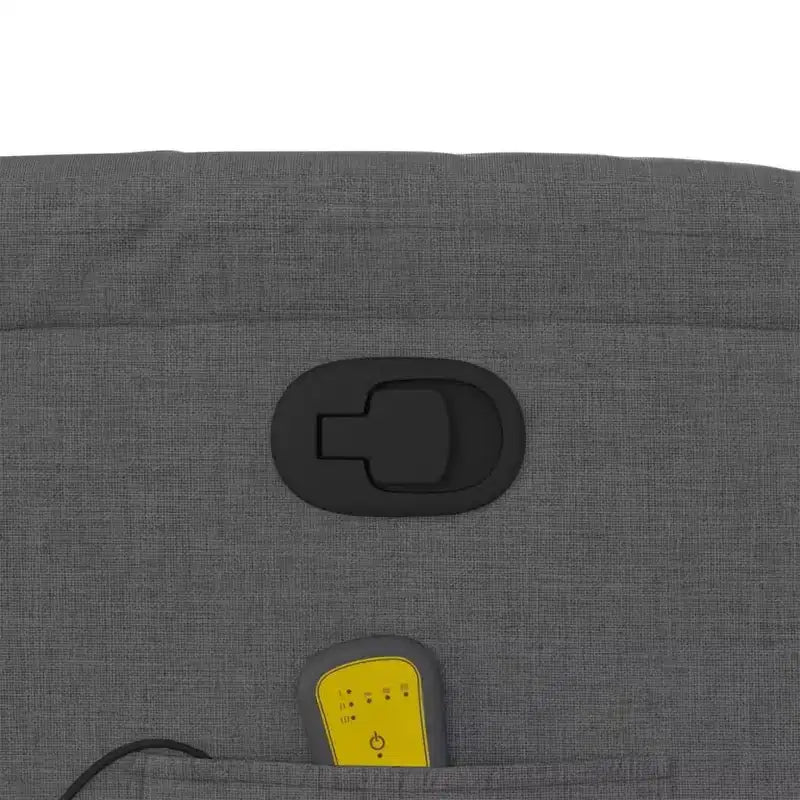 Fauteuil de massage inclinable en polyester, métal, contreplaqué Simple
