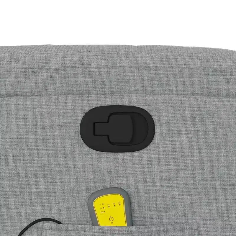 Fauteuil de massage inclinable en polyester, métal, contreplaqué Simple