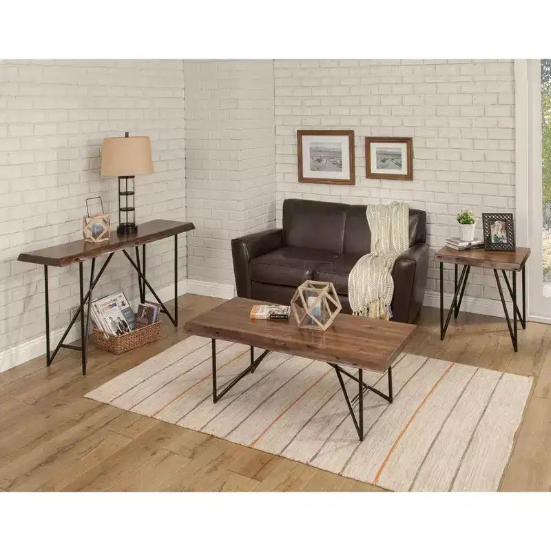 Table d'appoint, Noyer clair