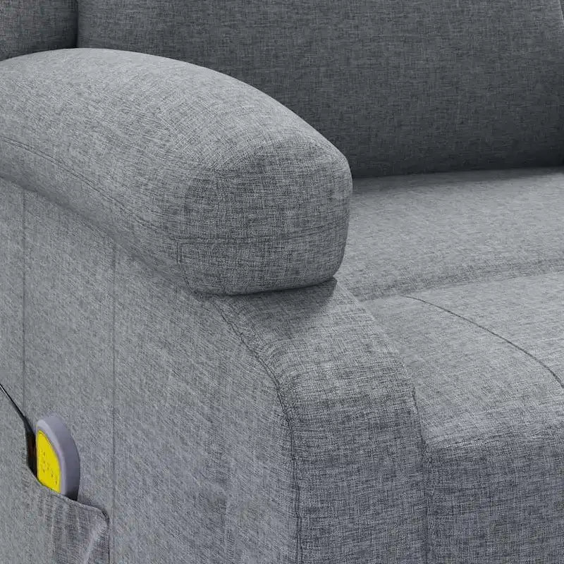 Fauteuil de massage Crème Tissu en polyester et métal Moyen